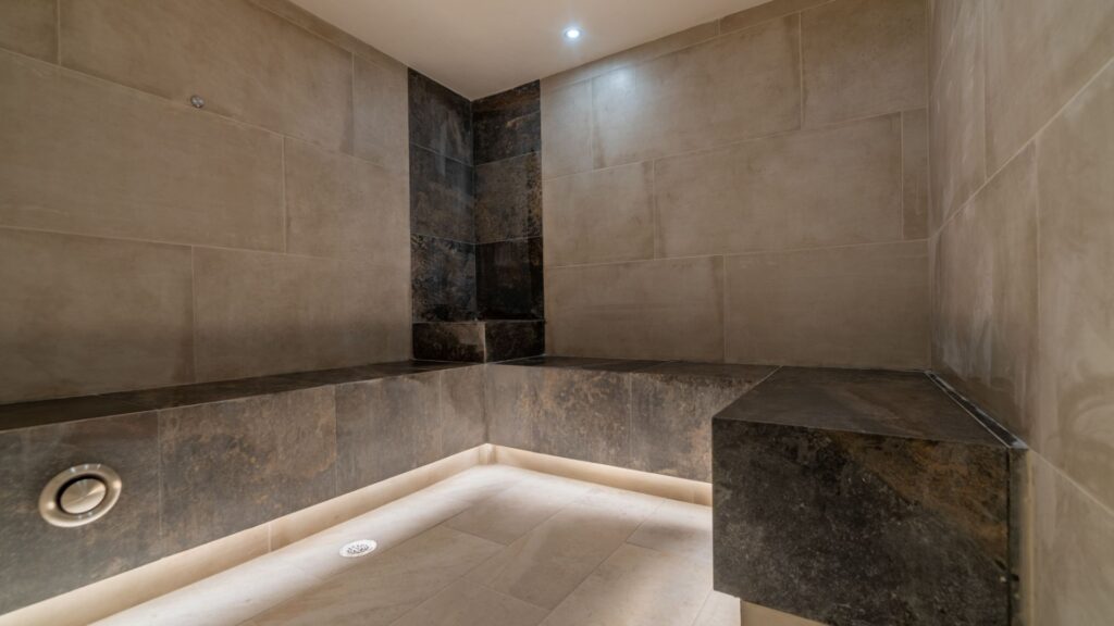 diseno de Bano de vapor hotel waldorf astoria en Costa Rica freixanet wellness