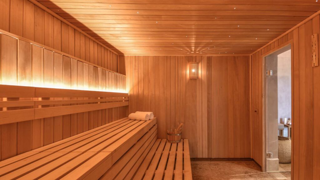 Saunas Areas que debe tener un spa